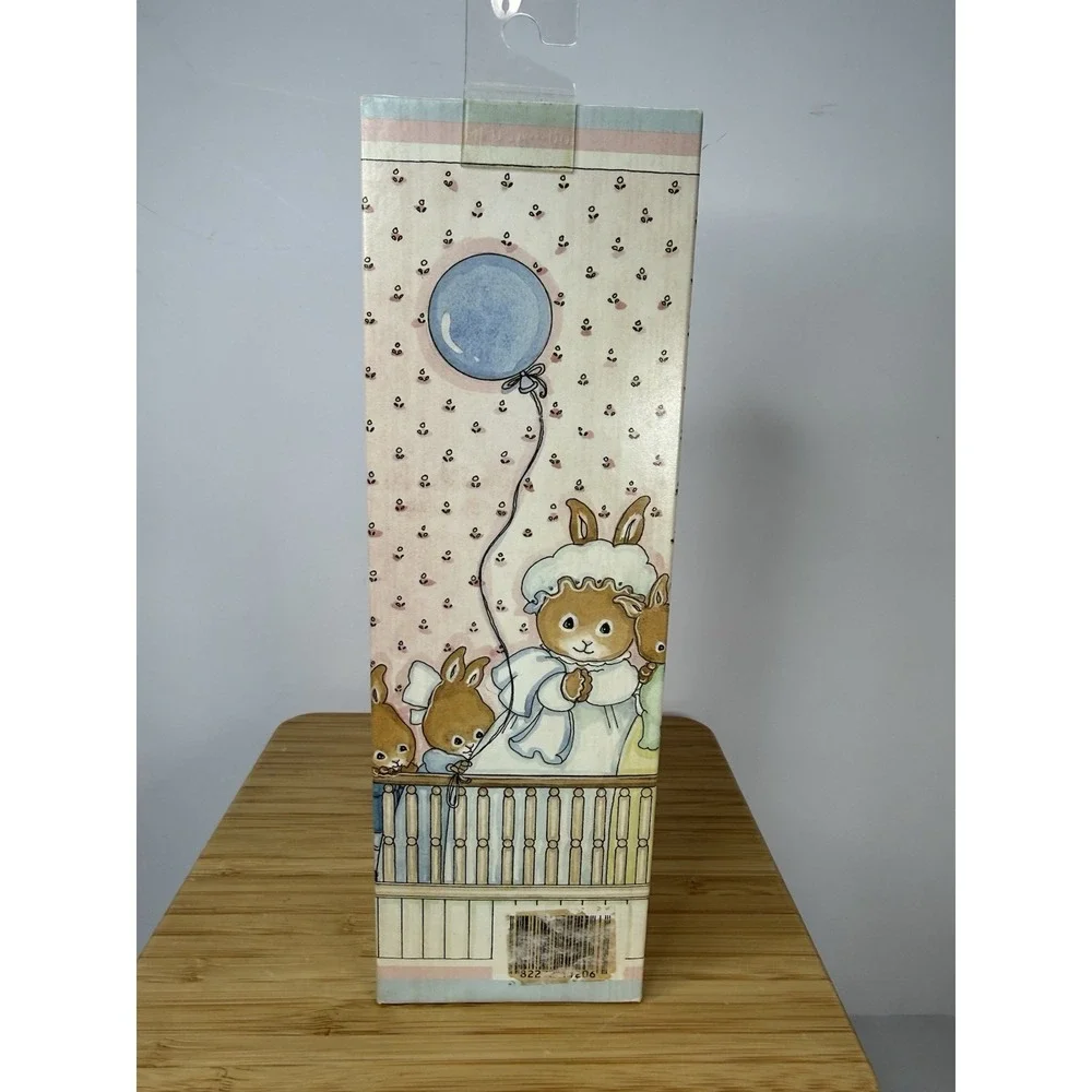CR Gibson USA Vintage Cara Marks Bunny Growth Chart‎ 9
